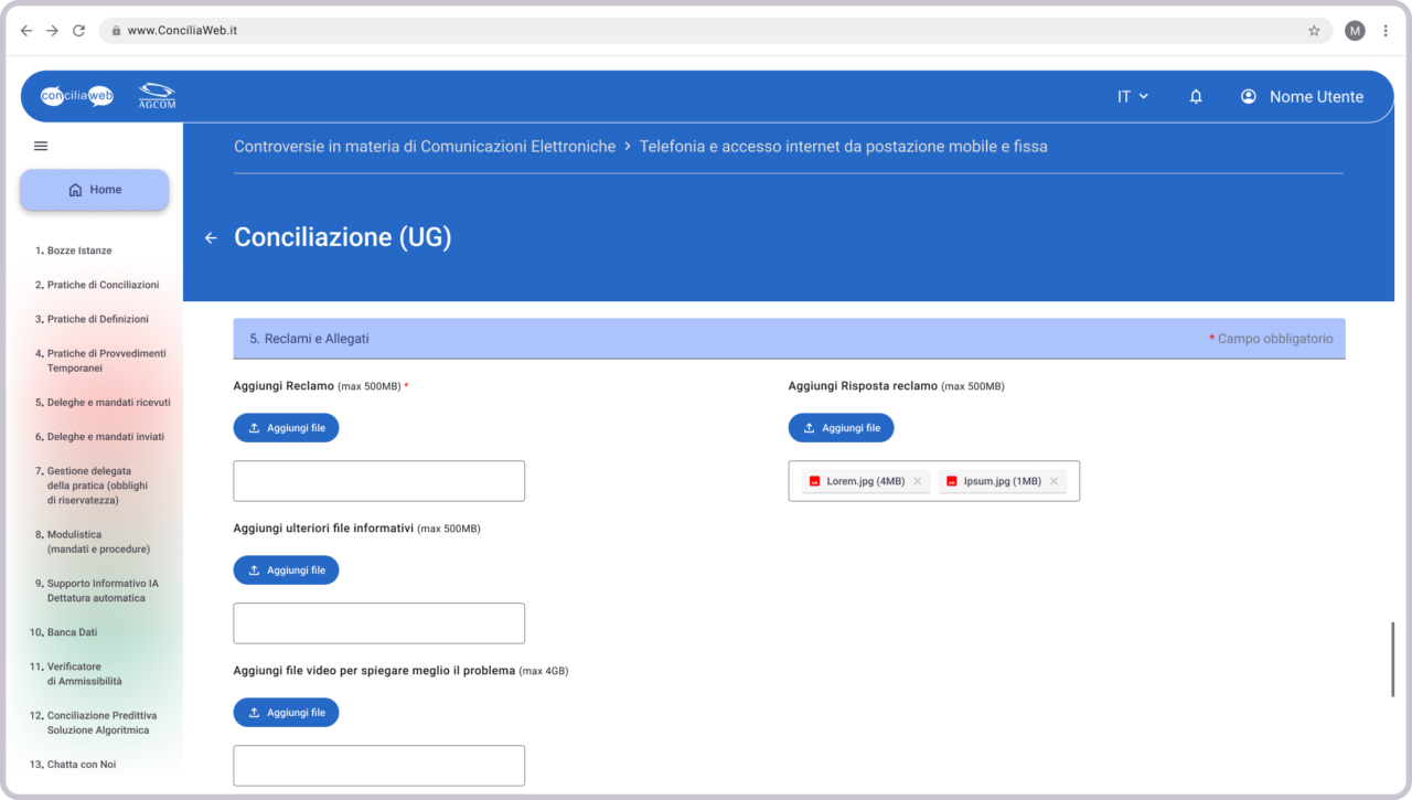 6. Home - Telefonia - Conciliazione 3